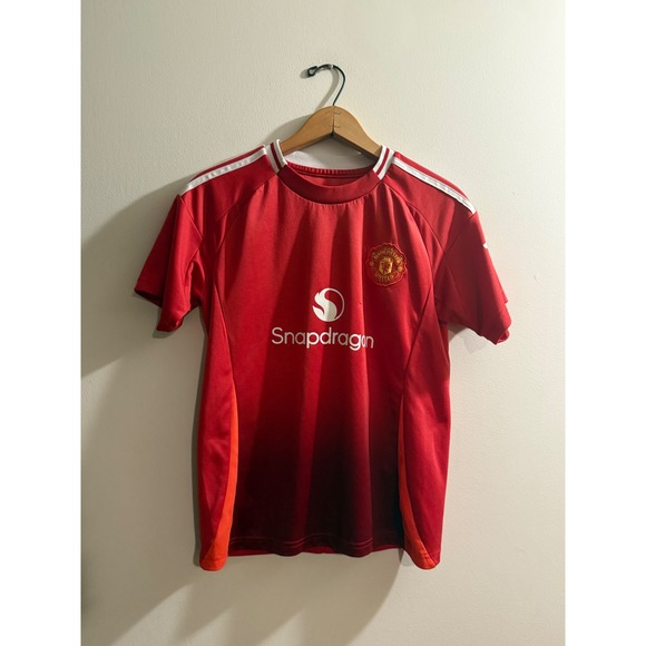 Manchester United Other - Manchester United Ronaldo 7 Snapdragon Home Jersey Kids Red Soccer Shirt L